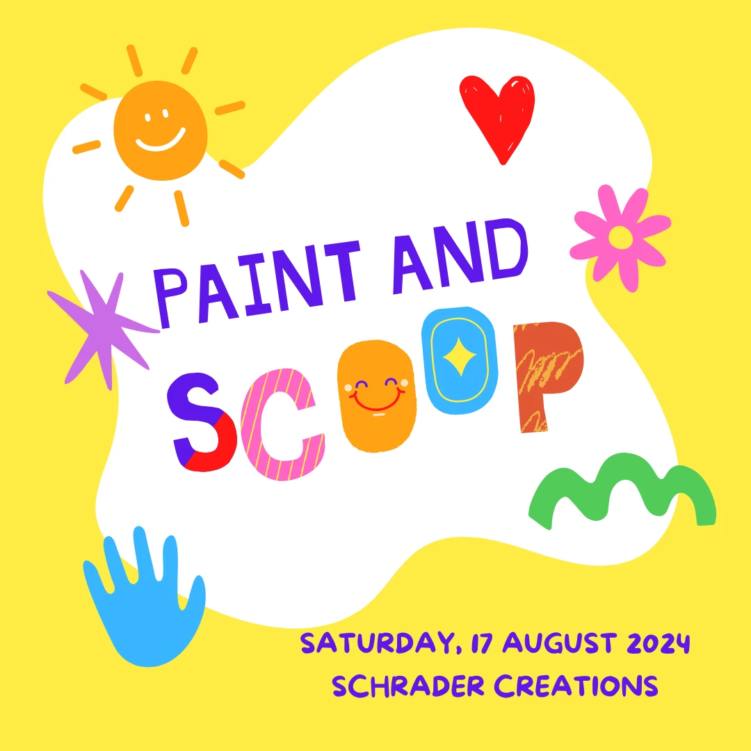 Paint and Scoop @ Schrader Creations